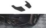 Maxton Design Boční lišty zadního nárazníku Street Pro VW Golf R (Mk8) - červeno-černé
