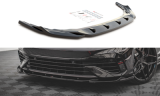 Maxton Design Spoiler předního nárazníku VW Golf VIII R V.4 - černý lesklý lak