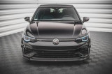 Maxton Design Spoiler předního nárazníku VW Golf VIII R V.5 - texturovaný plast