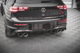 Maxton Design Spoiler zadního nárazníku VW Golf VIII R V.1 - texturovaný plast