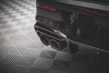 Maxton Design Spoiler zadního nárazníku VW Golf VIII R V.2 - černý lesklý lak