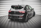 Maxton Design Boční lišty zadního nárazníku VW Golf VIII R V.3 - texturovaný plast