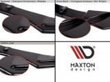 Maxton Design Boční lišty zadního nárazníku VW Golf VIII R V.4 - texturovaný plast