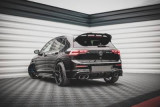 Maxton Design Boční lišty zadního nárazníku VW Golf VIII R V.4 - černý lesklý lak