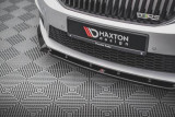Maxton Design Spoiler předního nárazníku Škoda Octavia III RS V.3 - karbon