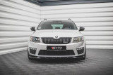 Maxton Design Spoiler předního nárazníku Škoda Octavia III RS V.3 - karbon