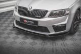 Maxton Design Spoiler předního nárazníku Škoda Octavia III RS V.3 - karbon
