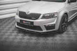 Maxton Design Spoiler předního nárazníku Škoda Octavia III RS V.4 - karbon