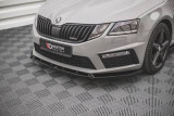 Maxton Design Spoiler předního nárazníku Škoda Octavia III RS Facelift V.2 - texturovaný plast