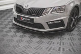Maxton Design Spoiler předního nárazníku Škoda Octavia III RS Facelift V.3 - texturovaný plast