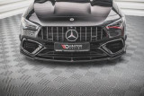Maxton Design Spoiler předního nárazníku Mercedes AMG CLA 45 Aero (C118) V.1 - černý lesklý lak