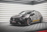 Maxton Design Spoiler předního nárazníku Mercedes AMG CLA 45 Aero (C118) V.1 - černý lesklý lak