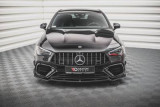 Maxton Design Spoiler předního nárazníku Mercedes AMG CLA 45 Aero (C118) V.2 - černý lesklý lak