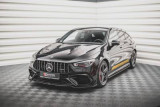 Maxton Design Spoiler předního nárazníku Mercedes AMG CLA 45 Aero (C118) V.3 - černý lesklý lak