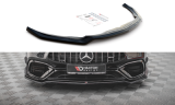 Maxton Design Spoiler předního nárazníku Mercedes AMG CLA 45 Aero (C118) V.3 - černý lesklý lak