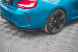 Maxton Design Boční lišty zadního nárazníku BMW M2 (F87) V.2 - texturovaný plast