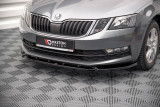 Maxton Design Spoiler předního nárazníku Škoda Octavia III Facelift V.1 - texturovaný plast