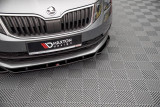 Maxton Design Spoiler předního nárazníku Škoda Octavia III Facelift V.2 - texturovaný plast