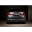 Cobra Sport Valved Turboback exhaust with sports catalyst Audi S3 (8V) 5-door Sportback - resonated / TP92-BLK tips