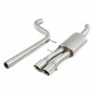 Cobra Sport GPF-back exhaust VW Polo (AW) GTI 2.0 TSI - non-resonated / TP110-CF tips