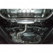 Cobra Sport Turboback výfuk s katalyzátorem pro VW Golf GTI (Mk7) Facelift 2.0 TSI - s rezonátorem / koncovka TP107-CF