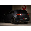 Cobra Sport Turboback exhaust with sports catalyst VW Golf GTI (Mk7) Facelift - resonated / TP108-CF tips