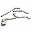 Cobra Sport Turbo Back exhaust VW Scirocco R  - sports catalyst / TP34 tips