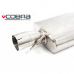 Cobra Sport Cat Back exhaust VW Golf (5K) R - non-resonated / TP34 tailpipes