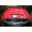 Cobra Sport Turbo Back exhaust VW Golf (5G) GTI - sports cat / resonated / TP34 tips