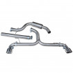 Cobra Sport Cat Back Venom Range exhaust VW Golf (5K) GT 2.0 TDI - TP34 tips
