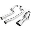 Cobra Sport Turbo Back exhaust SEAT Leon Cupra R (1M) - de-cat / non-resonated / TP27 tips