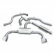 Cobra Sport Turbo Back exhaust SEAT Leon Cupra 280, 290 and 300 (5F) 2.0 TSI - with sports catalyst // resonated