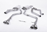 Milltek Sport Catback exhaust AUDI S5 3.0 TFSI B8.5 2012+ Coupe/Cabrio - Polished tips