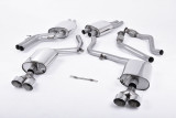 Milltek Sport Catback exhaust AUDI S5 3.0 TFSI B8.5 2012+ Coupe/Cabrio - Polished tips