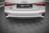 Maxton Design Zadní difuzor Street Pro AUDI A3 S-Line / S3 (8Y) Sportback - černý