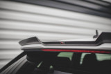 Maxton Design Nástavec střešního spoileru AUDI A3 S-Line / S3 (8Y) Sportback V.1 - černý lesklý lak