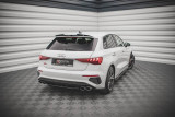 Maxton Design Nástavec střešního spoileru AUDI A3 S-Line / S3 (8Y) Sportback V.2 - karbon