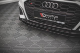 Maxton Design Spoiler předního nárazníku AUDI A3 S-Line / S3 (8Y) V.2 - texturovaný plast