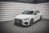 Maxton Design Spoiler předního nárazníku AUDI A3 S-Line / S3 (8Y) V.3 - karbon