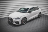 Maxton Design Prahové lišty AUDI A3 S-Line / S3 (8Y) - karbon