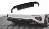Maxton Design Spoiler zadního nárazníku AUDI A3 S-Line / S3 (8Y) Sportback - černý lesklý lak