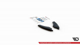 Maxton Design Boční lišty zadního nárazníku AUDI A3 S-Line / S3 (8Y) Sportback V.2 - černý lesklý lak