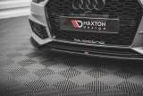 Maxton Design Spoiler předního nárazníku VW Golf VIII GTI - texturovaný plast
