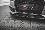 Maxton Design Spoiler předního nárazníku AUDI A4 S-Line / S4 (B9) V.4 - karbon