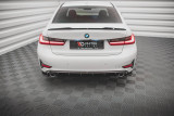 Maxton Design Boční lišty zadního nárazníku BMW 3 (G20) - černý lesklý lak