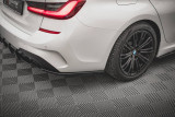 Maxton Design Boční lišty zadního nárazníku BMW 3 (G20) M-Paket V.2 - černý lesklý lak