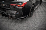 Maxton Design Boční lišty zadního nárazníku Street Pro BMW M4 G82 - černý