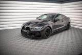 Maxton Design Prahové lišty Street Pro BMW M4 G82 - červeno-černé