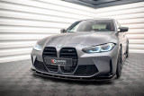 Maxton Design Spoiler předního nárazníku BMW M3 G80 / M4 G82 V.3 - černý lesklý lak