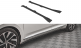 Maxton Design Prahové lišty Street Pro VW Arteon R-Line Facelift - červeno-černé